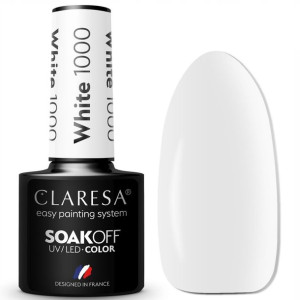 Claresa Lakier hybrydowy WHITE 1000 5g