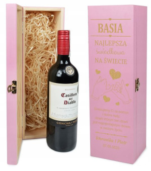 Podziękowanie Dla Świadkowej Skrzynka Na Wino