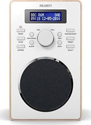 Radio Majority Barton II  FM, DAB+. Alarm ,LCD