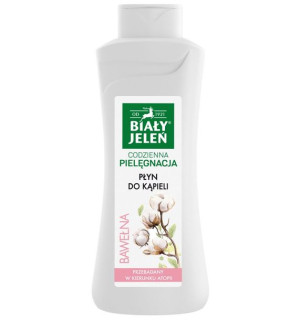 Biały Jeleń Płyn Do Kąpieli 750ml - Z Bawełną