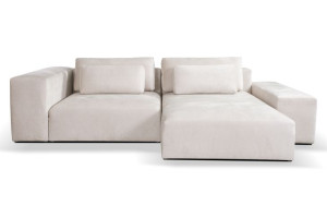 Duży Narożnik TOKYO Wypoczynek Sofa Kanapa Narożna VENASI Asymetryczny Loft