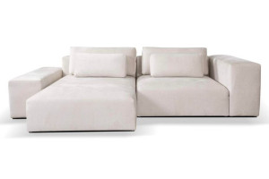Duży Narożnik TOKYO Wypoczynek Sofa Kanapa Narożna VENASI Asymetryczny Loft
