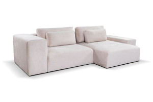 Duży Narożnik TOKYO Wypoczynek Sofa Kanapa Narożna VENASI Asymetryczny Loft