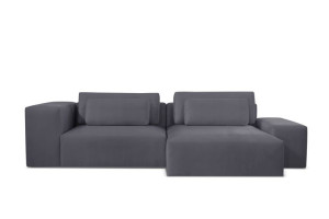 Duży Narożnik TOKYO Wypoczynek Sofa Kanapa Narożna VENASI Asymetryczny Loft
