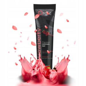 Żel Intymny Nawilżający Truskawkowy Sex Oralny Lubrykant Wodny 100 Ml