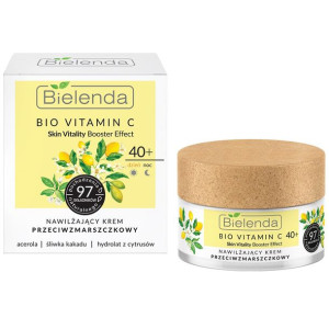 Bielenda Bio Vitamin C nawilżający krem przeciwzmarszczkowy 40+ 50ml