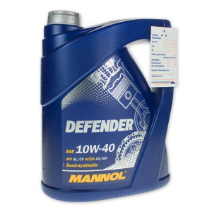 Mannol Olej 10w40 Api 5l