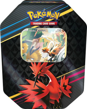 Pokemon Crown Zenith Mocku Tin Zapdos puszka