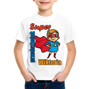 Super przedszkolak - dziewczynka - koszulka- 1-2