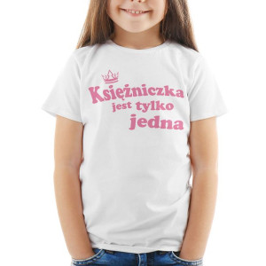 Księżniczka jest tylko jedna KOSZULKA - 7-8