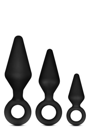 Anal Adventures Platinum Loop Plug Kit