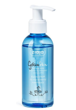 Ziaja GdanSkin algowy olejek do mycia twarzy nawilżający 140ml