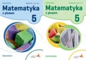 ZESTAW Matematyka z plusem 5 ćwiczenia B 1/2, 2/2
