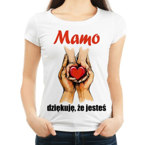 Mamo dziękuję, że jesteś - KOSZULKA - XS