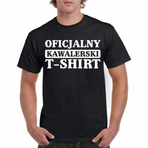Oficjalny kawalerski t-shirt - L