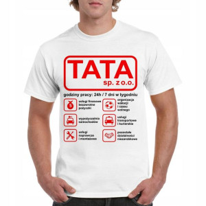 TATA sp. z o.o. PREZENT DLA TATY dzień OJCA - L