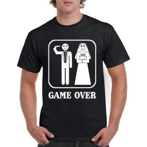 Koszulka Na Wieczór Kawalerski Game Over - S