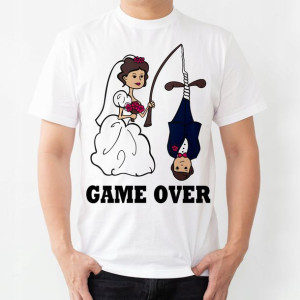 Koszulka Na Wieczór Kawalerski Game Over Ga05 - Xl