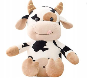 Pluszak Krowa Krówka Maskotka Dla Dzieci 25 Cm