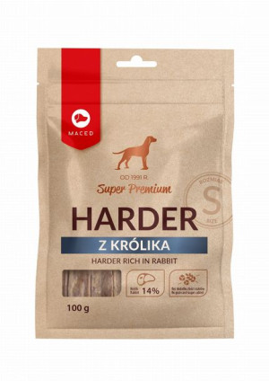 Maced Super Premium Przysmak Dla Psa Harder Z Królika - Rozmiar S 100g