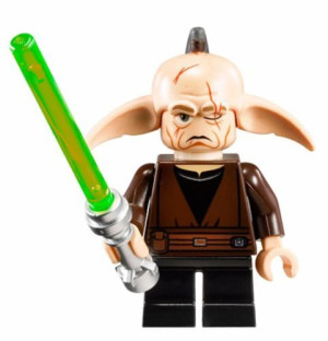 Even Piell Figurka Star Wars Klocki + Obrazek Lego