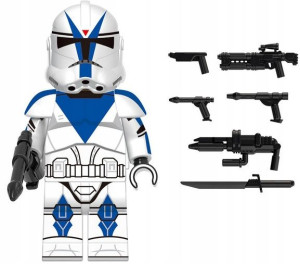 Klon 501st Legion Dogma Star Wars + Karta Lego