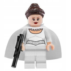 Leia Figurka Klocki +obrazek Lego Star Wars