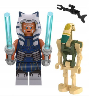 Ahsoka Tano Robot Figurka+ Obrazek Lego Star Wars