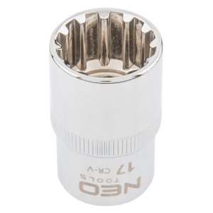Nasadka 1/2" Spline 17mm Neo 08-589