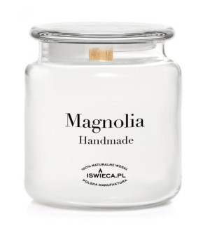 Magnolia. Mega Świeca Sojowa 600 ml
