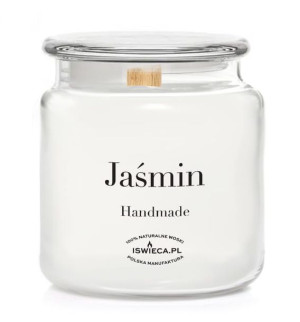 Jaśmin. Mega Świeca Sojowa 600 ml
