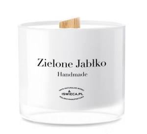 Zielone Jabłko. Duża Świeca Sojowa 310 ml