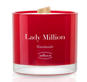 Lady Million. Duża Świeca Sojowa