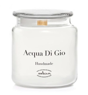 Acqua Di Gio Mega Świeca Drewniany knot