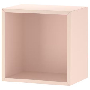 IKEA EKET Regał ścienny bladoróżowy 35x25x35 cm