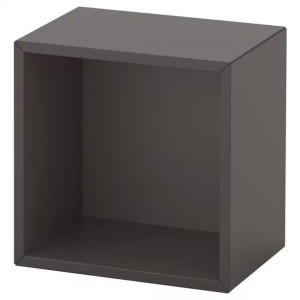 IKEA EKET Regał ścienny ciemnoszary 35x25x35 cm