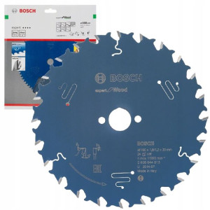 Tarcza Pilarska Expert For Wood 160x20mm Bosch