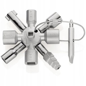 Klucz Do Szaf Sterowniczych Twinkey 001101 Knipex