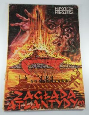 Stary komiks kolekcjonerski Zagłada Atlantydy 1 1986 PRL