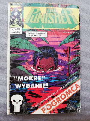 Stary komiks Marvel Tm-semic The Punisher 6/1992