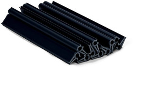 WDB PREMIUM LINE Klips montażowy taśmy RAL9005 - 10 sztuk