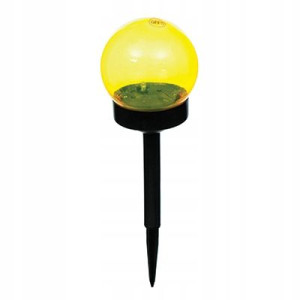 LAMPA SOLARNA kula ogrodowa LED z czujnikiem