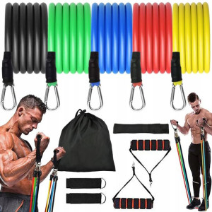 Zestaw 5 Gum Oporowych Do Ćwiczeń Crossfit Fitness