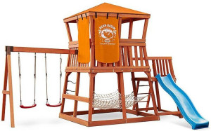 Little Tikes Bear Basin drewaniany plac zabaw 651281