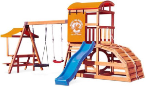 Little Tikes Bushy Tail Burrow drewniany plac zabaw 654688