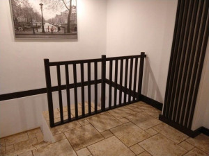 Balustrada Barierka Drewniana Pełny System 1mb