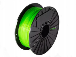 Filament F3D TPU 1,75mm 200g Transparentny Zielony