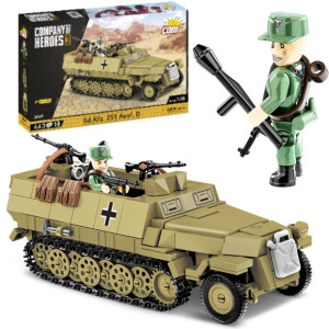 KLOCKI COBI 3049 Transporter Sd.Kfz. 251 Ausf.D z Gry COH 3 463 El.
