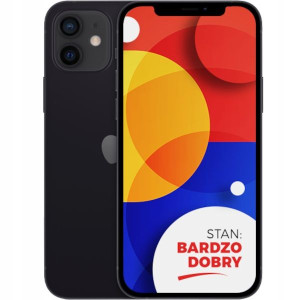 Apple Iphone 12 256gb Black | Stan Bardzo Dobry