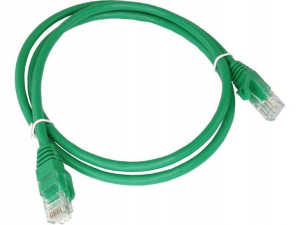 Patch-cord U/UTP kat.6A LSOH 0.25m zielony Alantec